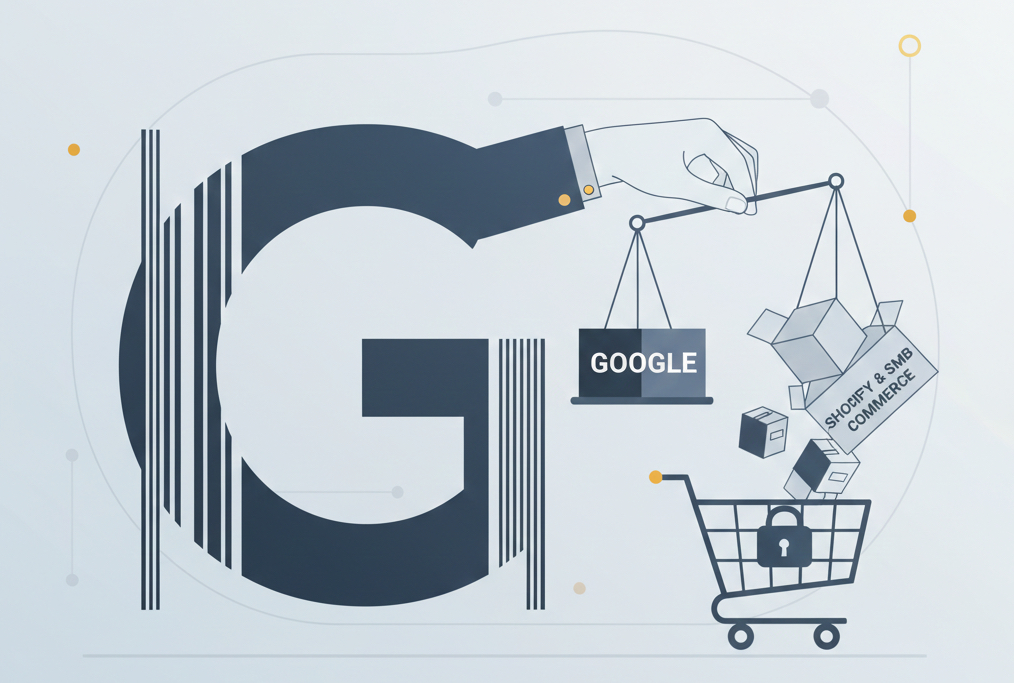 Google UPC vs Shopify - How Google's product identity push impacts SMB commerce